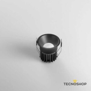 INTEC FARETTO LED INCASSO "QUARK" 8W TRICOLOR NERO