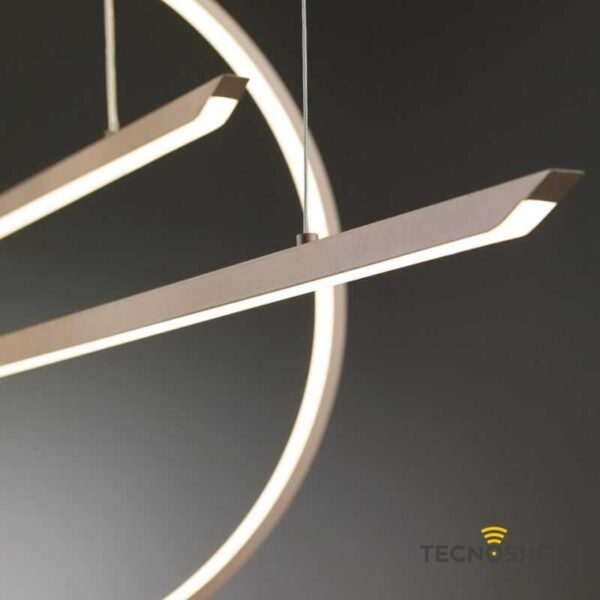 VIVIDA SOSPENSIONE "IN&OUT" 50W 3000K/4000K L.190cm SABBIA - immagine 3