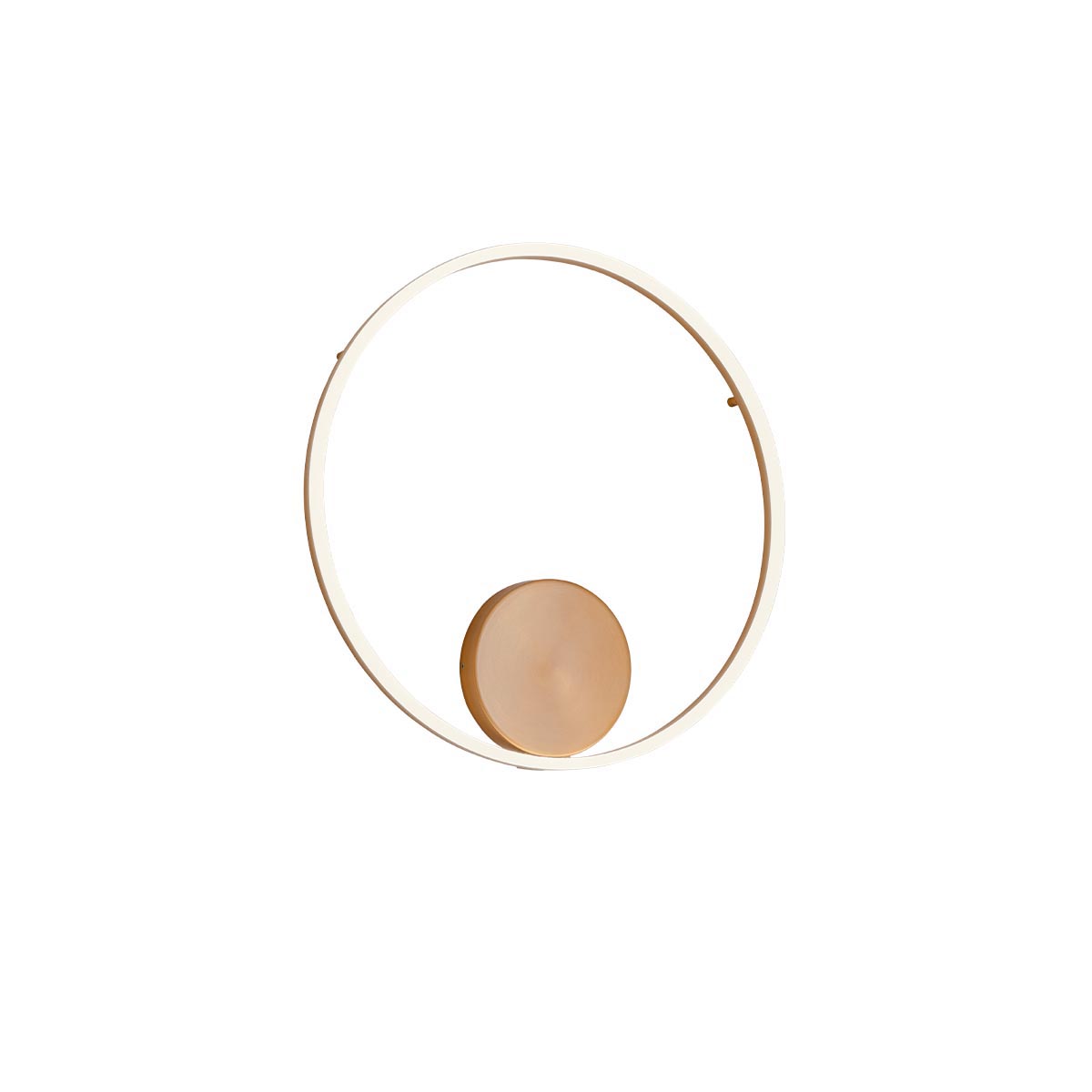 REDO APPLIQUE ORBIT 40.5W DIMMERABILE 3000K BRONZO