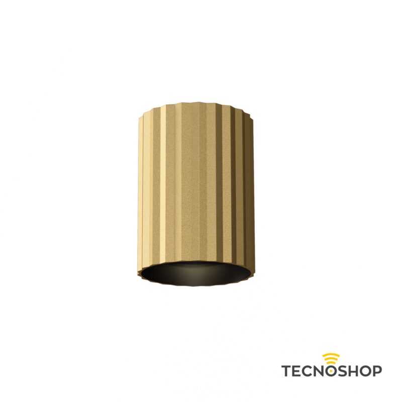 REDO PLAFONE A SOFFITO "DELPHI" 1XGU10 ORO OPACO