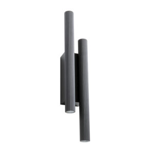 REDO APPLIQUE NIKOS 4x4W 3000K NERO SABBIATO