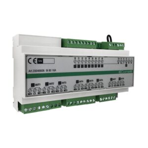 COMELIT MODULO 20046606 SIMPLEHOME 9 INGRESSI 8 USCITE 16A SU DIN