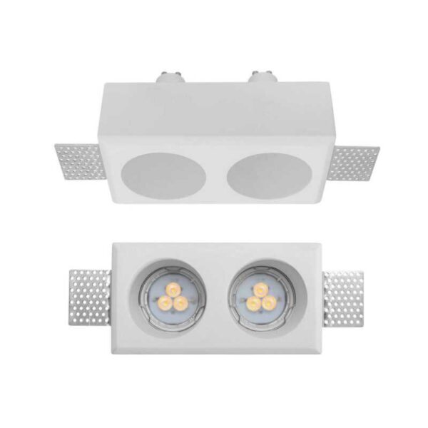 ARELUX XGESS FARETTO RASO SOFFITTO TONDO 2xGU10 150x80