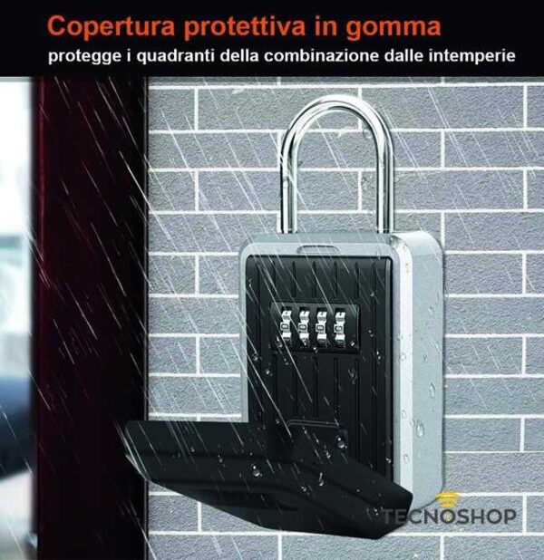 VIGOR CASSETTA PORTACHIAVI CON COMBINAZIONE A 4 CIFRE - immagine 4
