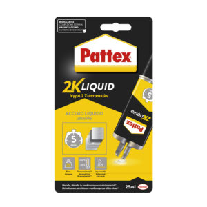 PATTEX ACCIAIO LIQUIDO BICOMPONENTE A SIRINGA 25ml