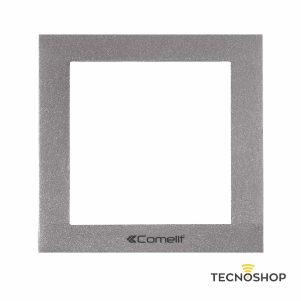 COMELIT TELAIO 1 MODULO 3311/1G CON CORNICE GRIGIA