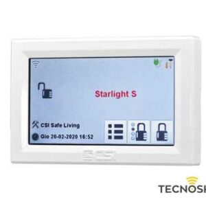 CSI TASTIERA TOUCH 4,3" MINIMAL STYLE CON LETTORE CHIAVI DI PROSSIMITA'