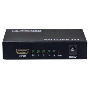 SPLITTER HDMI 1 INGRESSO - 4 USCITE 1080P