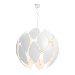 PHILIPS SOSPENSIONE BIANCA "CHIFFON" 80CM CON ATTACCO E27