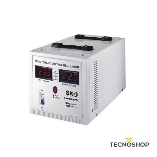 STABILIZZATORE DI TENSIONE "AVR-5000PRO" 5000VA 3000W