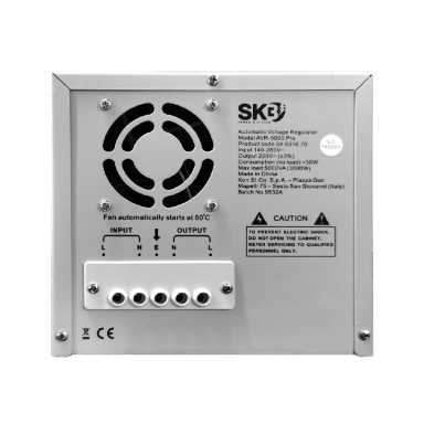 STABILIZZATORE DI TENSIONE "AVR-5000PRO" 5000VA 3000W - immagine 3