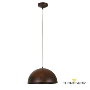 NOWODVORSKI SOSPENSIONE "HEMISPHERE" 1XE27 CORTEN
