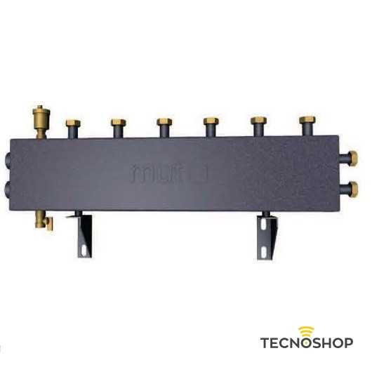 MUT COLLETTORE CON DISAREATORE E DEFANGATORE A 3 ZONE DA 1" F