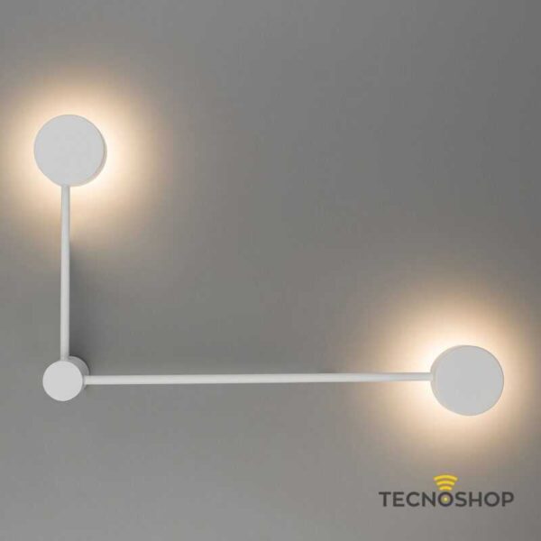NOWODVORSKI APPLIQUE A PARETE "ORBIT" 2xGX53 BIANCO - immagine 2
