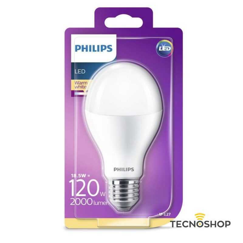 PHILIPS LAMPADA LED E27 18,5W 2700K 2000LM - immagine 2
