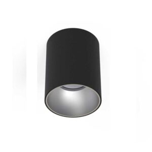 NOWODVORSKI FARETTO "EYE TONE" NERO/ARGENTO PER LAMPADE GU10