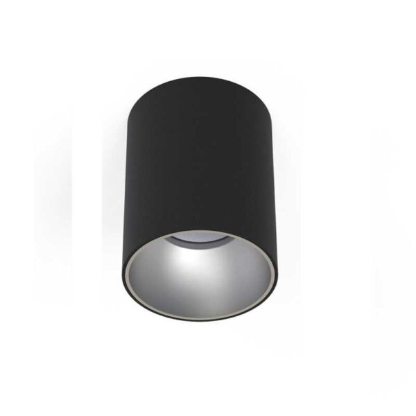 NOWODVORSKI FARETTO "EYE TONE" NERO/ARGENTO PER LAMPADE GU10