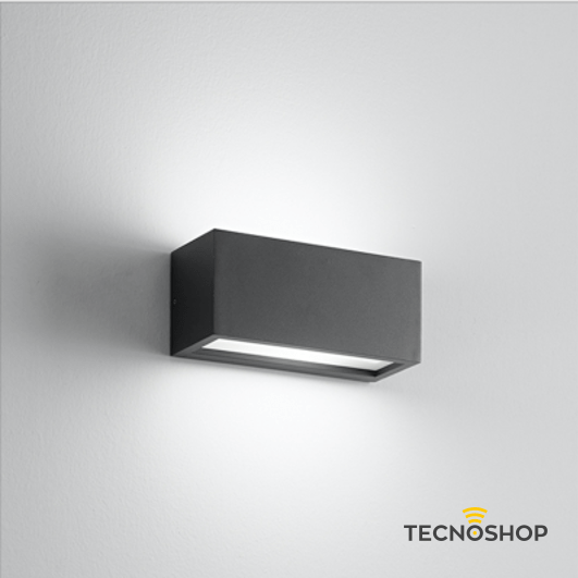 APPLIQUE LAMPRIS LED UP/DOWN 13W 1290/770LM 3000K IP65 GRIGIO - immagine 4