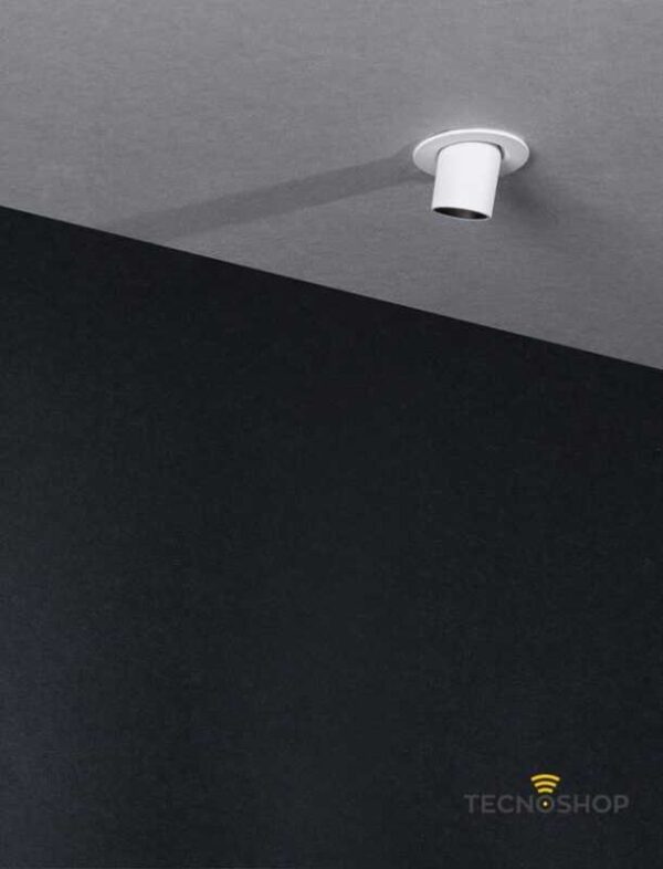 NOVALUCE FARETTO INCASSO ORIENTABILE DESERT TONDO 3W 3000K BIANCO - immagine 3