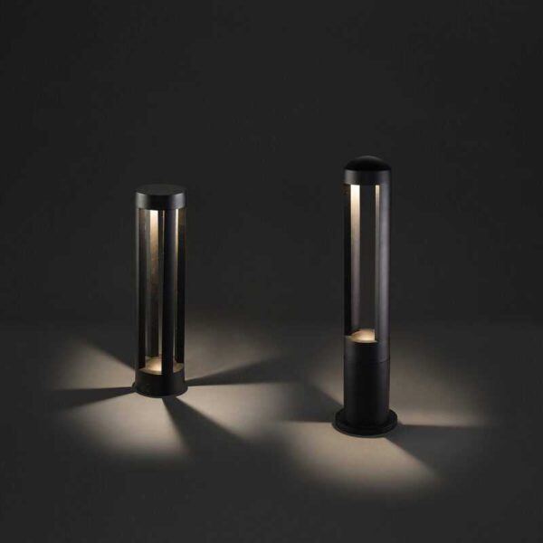NOWODVORSKI PALETTO LED DA GIARDINO "TEPIC" H.43,5cm 9W 3000K NERO - immagine 2