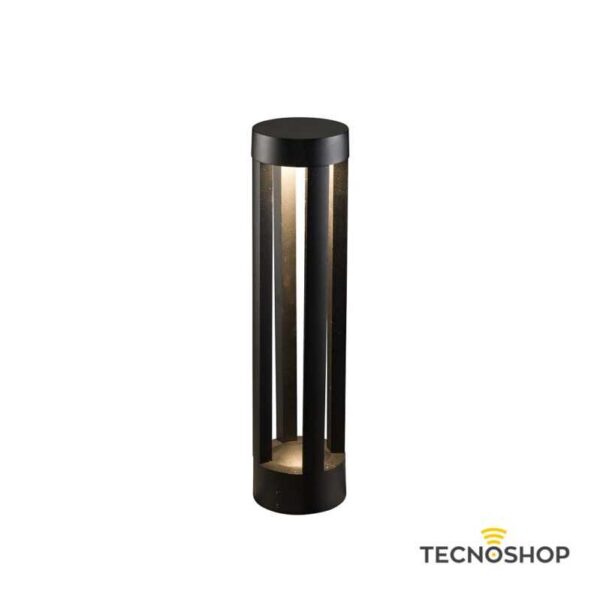 NOWODVORSKI PALETTO LED DA GIARDINO "TEPIC" H.43,5cm 9W 3000K NERO