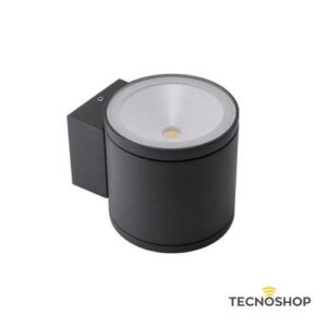 REDO APPLIQUE ETA UP/DOWN LED 2X6W 1412/1470LM 120° 4000K CRI 82 IP54 GRIGIO
