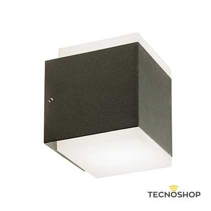 SOVIL APPLIQUE LED UP&DOWN "TANGO" 7,2W 4000K CON FINITURA GRIGIA