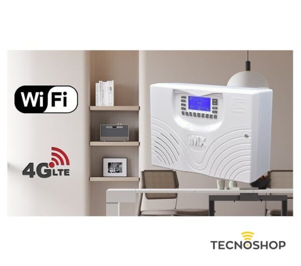 CSI CENTRALE IMX 4G WIFI - 8 ZONE - 80 RADIO CON TASTIERA A BORDO - immagine 4
