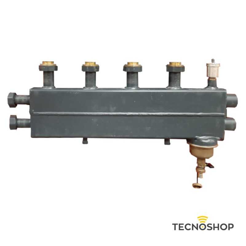 MUT COLLETTORE 2 ZONE PER GRUPPO DI RILANCIO CON DISAREATORE E DEFANGATORE DA 1"1/4 - immagine 2