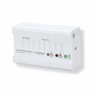 GECA RILEVATORE GAS METANO GAMMA 652-O/M CON ALLARME OTTICO/ACUSTICO E COMANDO RELÈ