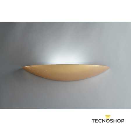 INTEC APPLIQUE IN GESSO "LIVIGNO" 2xG9 CON FINITURA ORO - immagine 2