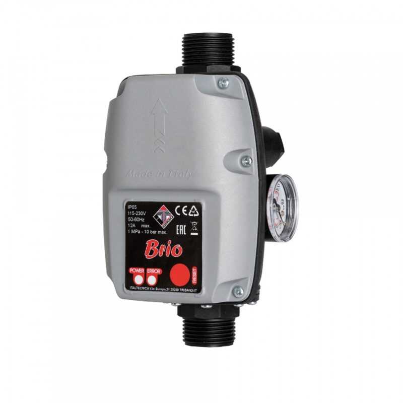 ITALTECNICA PRESSCONTROL BRIO-M CON AUTORESET 1-3,5 BAR