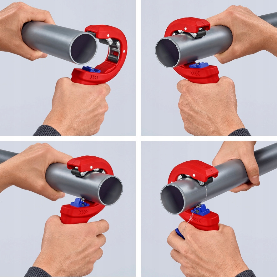 KNIPEX TAGLIATUBI PER TUBI DI SCARICO IN PLASTICA 'DP50' Ø 32-50mm - immagine 4