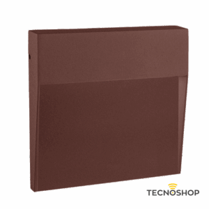 CENTURY SEGNAPASSO PASEO 4W 400LM 4000K 105X105 CM - QUADRATO CORTEN