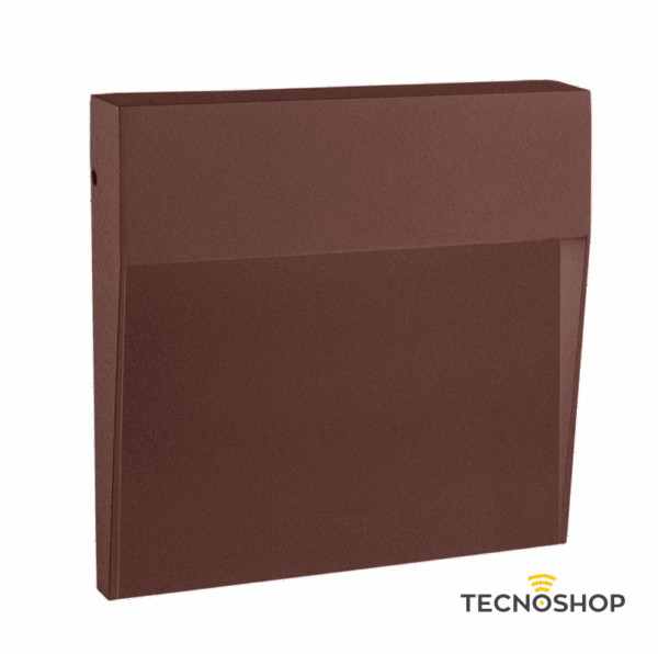 CENTURY SEGNAPASSO PASEO 4W 400LM 4000K 105X105 CM - QUADRATO CORTEN