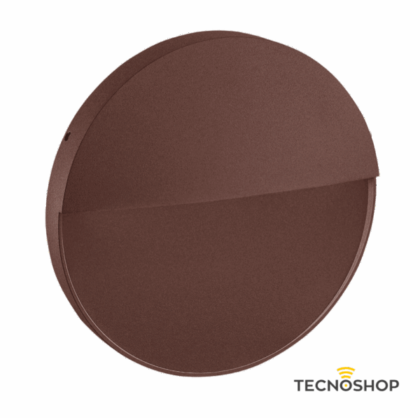 CENTURY SEGNAPASSO PASEO 4W 400LM D.11 CM - TONDO CORTEN