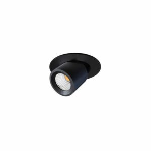BENEITO FARETTO LED "NANO OXO" 4W Ø 50mm TRICOLOR NERO