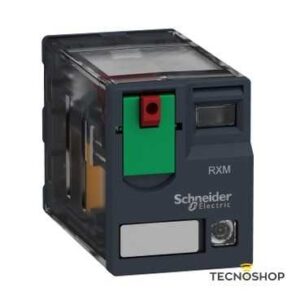 SCHNEIDER RELE' CON LED MINIATURIZZATO 4 NC/NO CON BOBINA 24VAC 6A