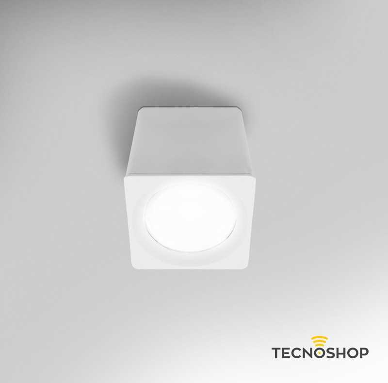 CENTURY PLAFONE LED "QUBE" BIANCO 10W 1350LM 4000K - immagine 3