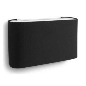 PHILIPS APPLIQUE "VELOUR" CON ATTACCO E27 IN TESSUTO NERO