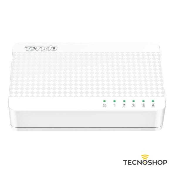 TENDA SWITCH 5 PORTE LAN 10/100 Mbps - immagine 2