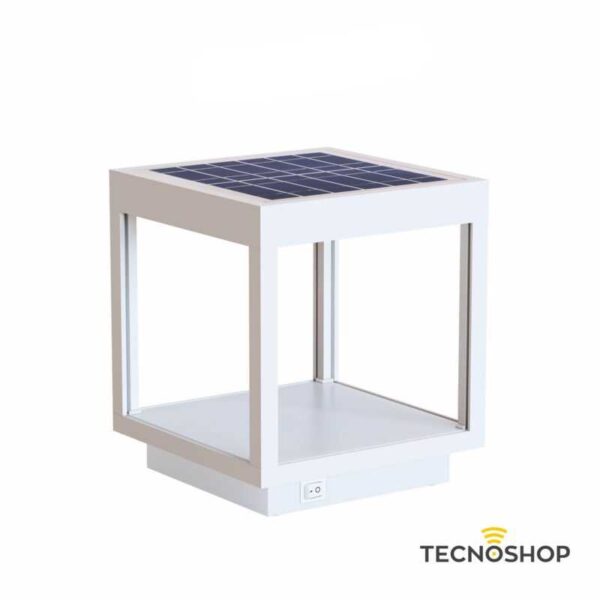 BENEITO LAMPADA LED SOLARE "VISOR" 3000K 3,5W BIANCA