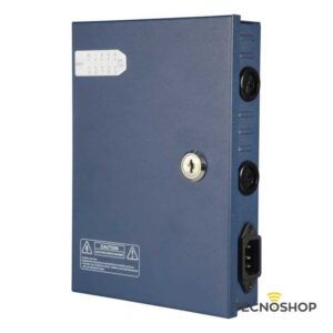 BOX DI ALIMENTAZIONE 9 OUT 12V/10A CON FUNZIONE UPS