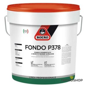 BOERO FONDO P378 FONDO PIGMENTATO A BASE DI RESINE ACRILICHE 20 KG