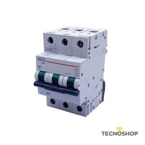 AEG Interruttore automatico magnetotermico 3 poli 3 moduli 4500 P.I. 20A Curva C