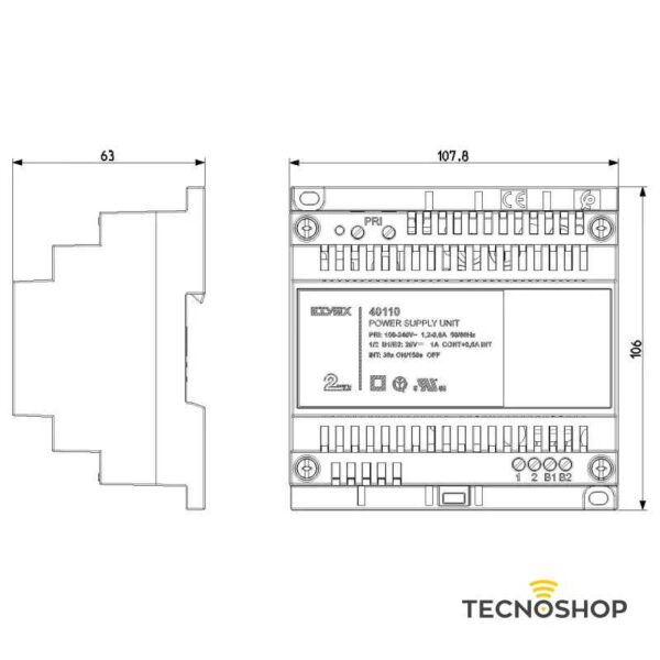 VIMAR KIT VIDEOCITOFONO K40515.R MONOFAMILIARE WIFI VIVAVOCE - immagine 4