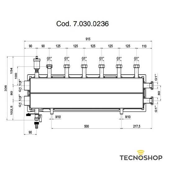 MUT COLLETTORE CON DISAREATORE E DEFANGATORE A 3 ZONE DA 1" F - immagine 2