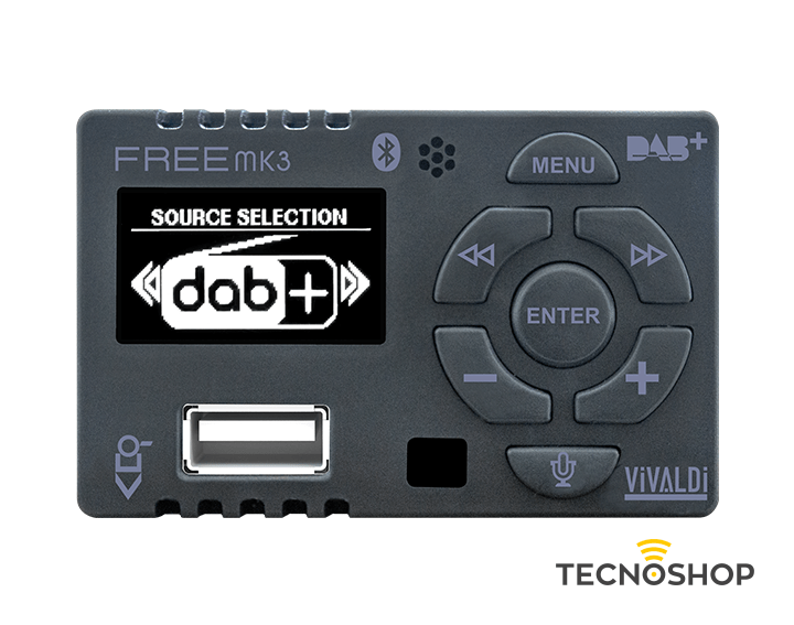 VIVALDI FREEMK3.B CENTRALE AUDIO ALL-IN-ONE (RADIO FM, BLUETOOTH, MICROFONO E APP)
