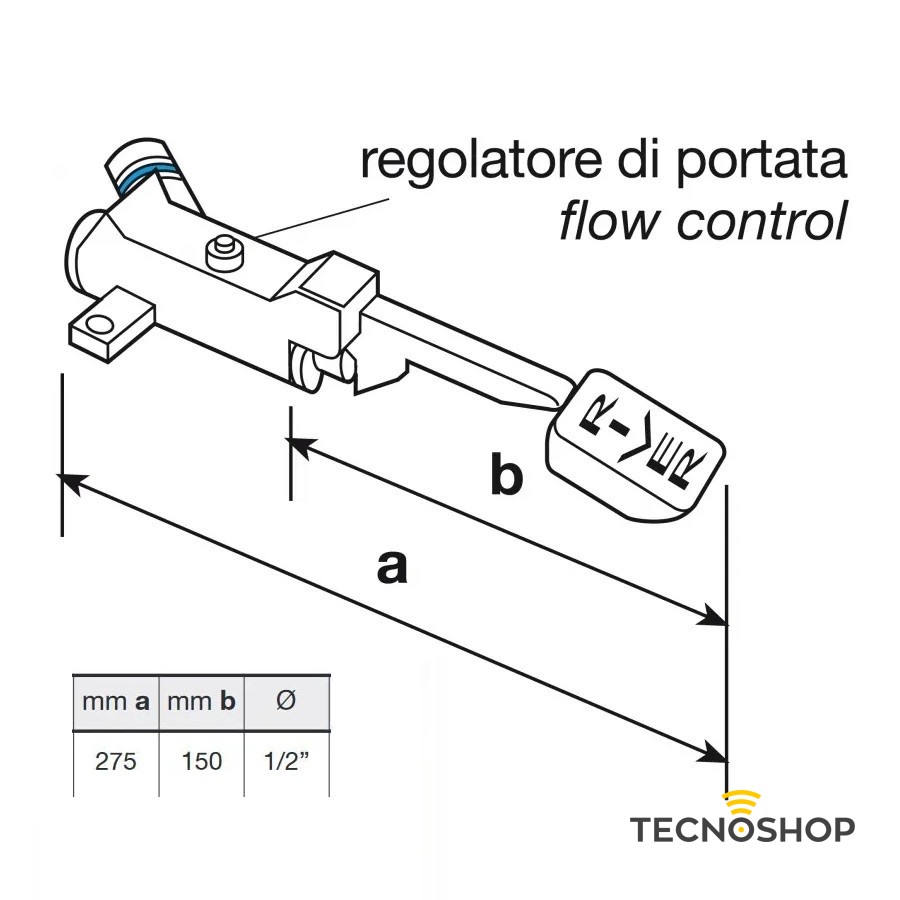 RIVER RUBINETTO A PEDALE PER PAVIMENTO - immagine 2