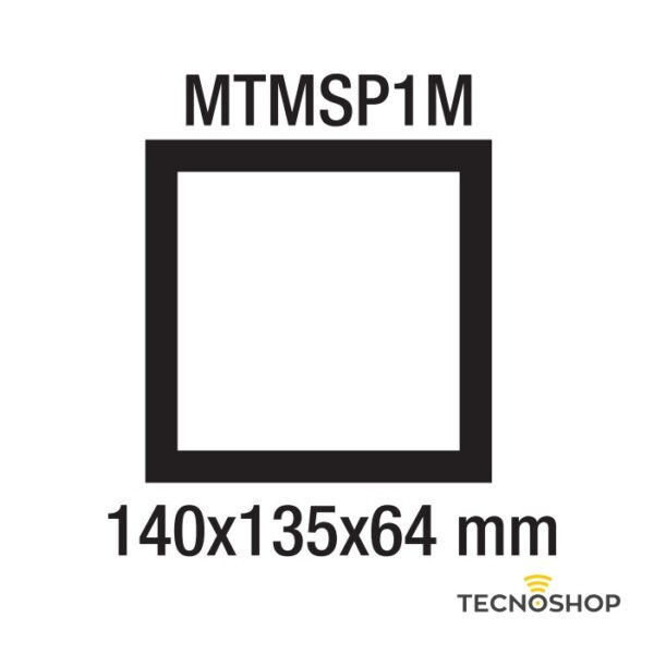 CAME SCATOLA A PARETE 1 MODULO 60020190 MTMSP1M - immagine 2